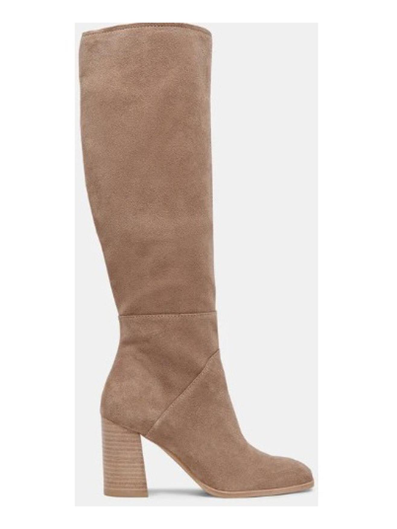 Nwt Dolce Vita Fynn Knee-High Suede Boots In Truffle Sz 10